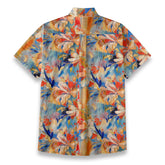 Island Flower Flames – Floral Shirt with Floral Artistic Sense
